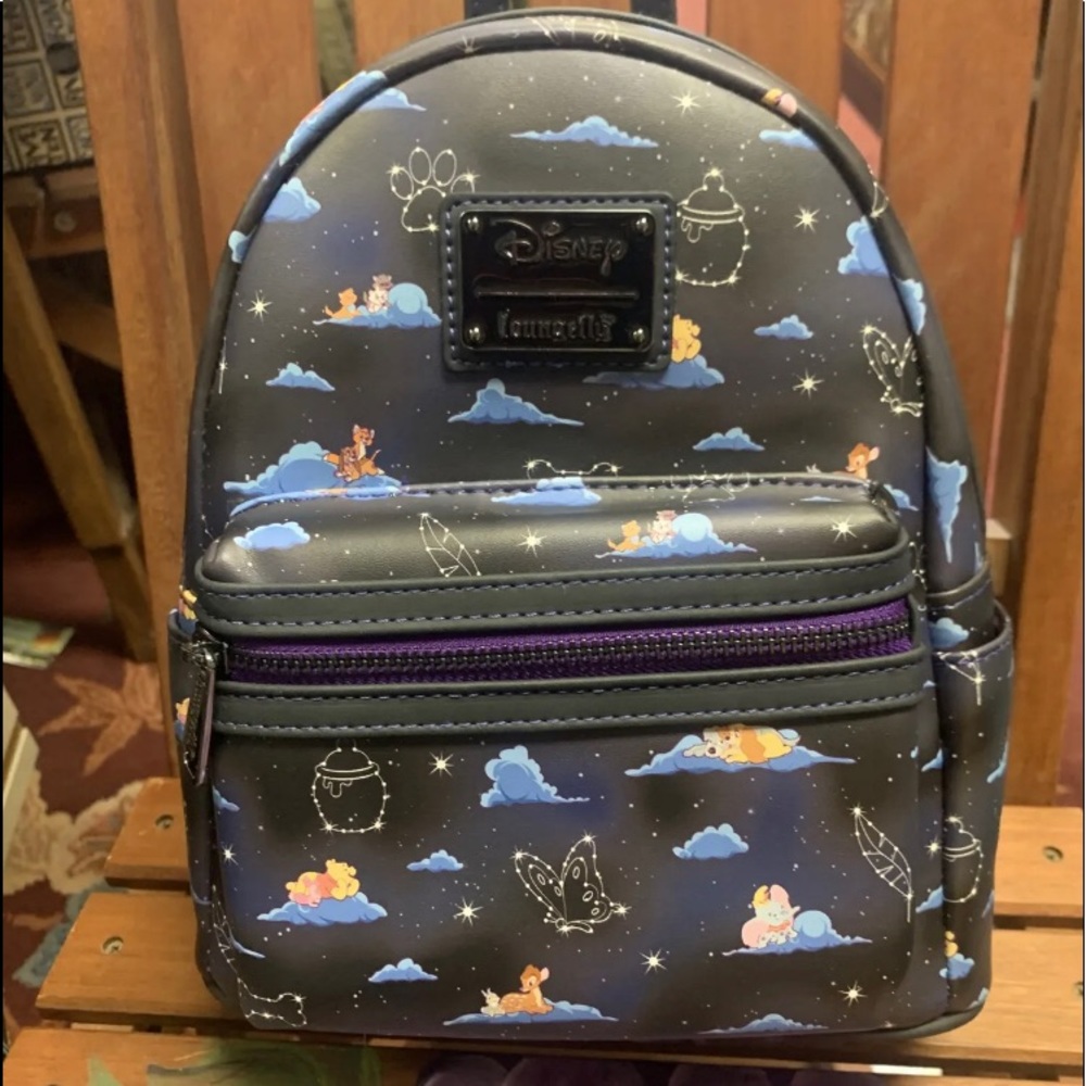 loungefly pets and clouds backpack